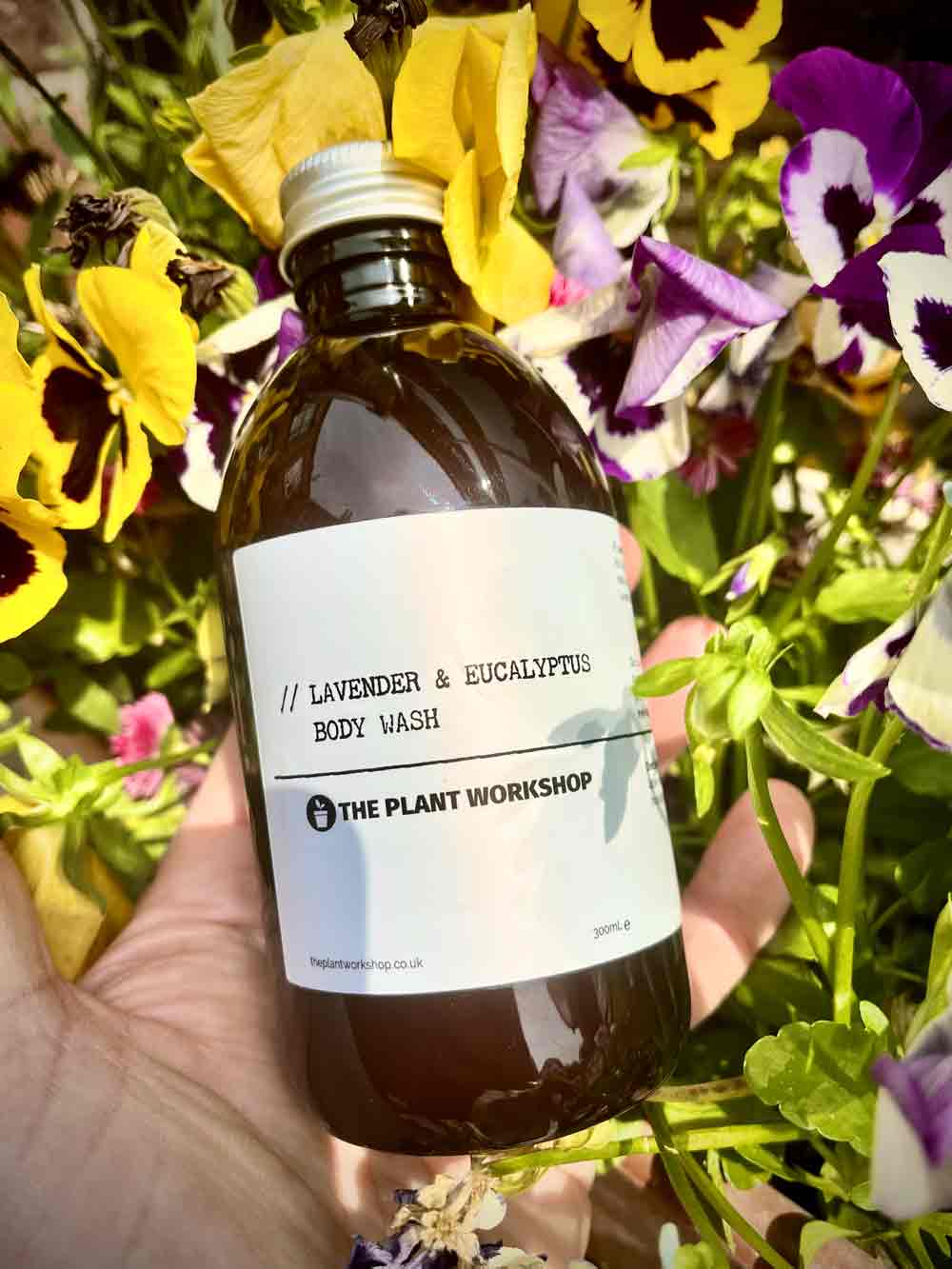 Pouring the most of liquid hand soaps in our studio The