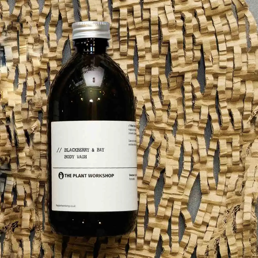 Blackberry & Bay scented body wash