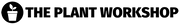 The Plant Workshop official logo in black text with a transparent background.